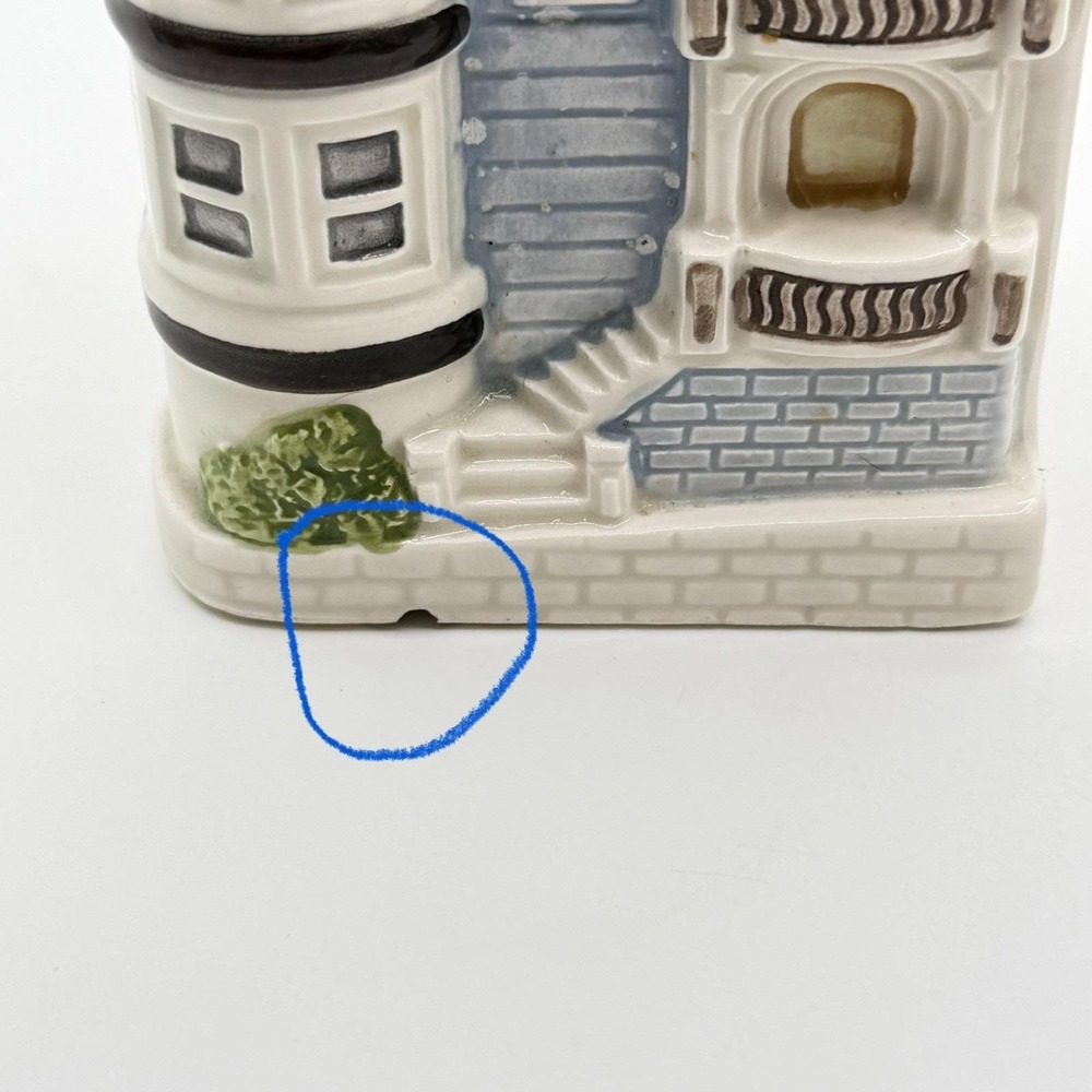 Vintage Otagiri Japan Victorian House Creamer Sugar Hand-Painted Ceramic Set - Picture 9 of 16